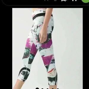 Lululemon pigment wave marble multicolor leggings